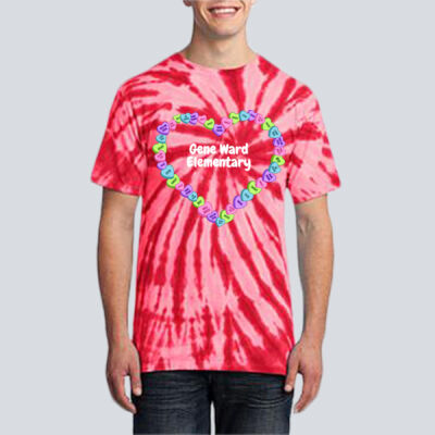 Adult Tie-Dye T-Shirt - Spring - Candy Hearts Thumbnail